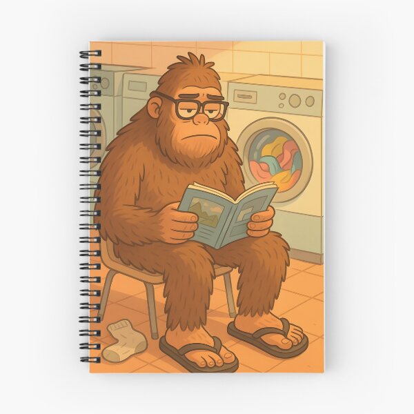 Item preview, Bigfoot’s Laundry Day designed and sold by MickeyRemnant.