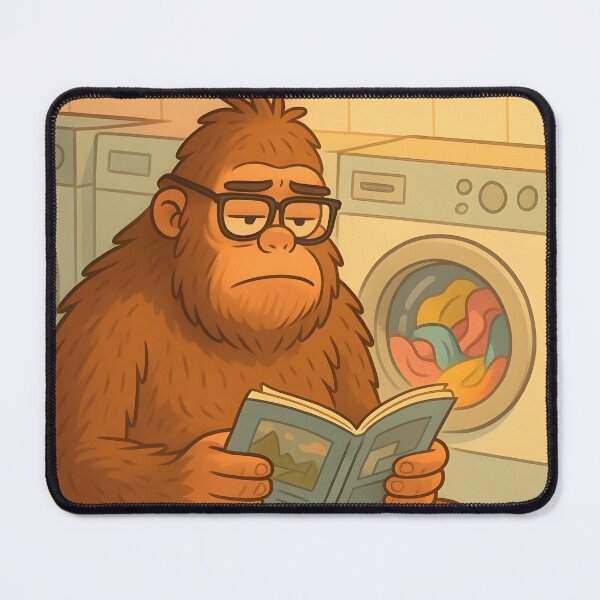 Item preview, Bigfoot’s Laundry Day designed and sold by MickeyRemnant.