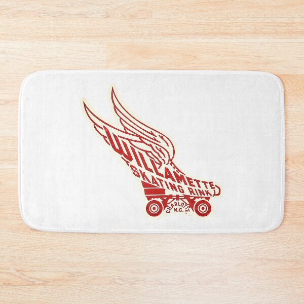 Item preview, Willamette Skating Rink Charlotte North Carolina Roller Skating Rink Sticker Decal Label designed and sold by tislord.