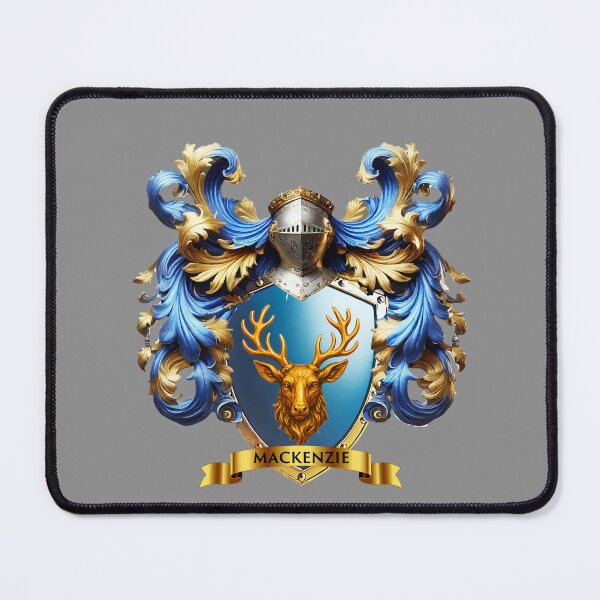 Item preview, MacKenzie Family Crest – Scottish Clan Coat of Arms Heraldry designed and sold by Highlandkings.