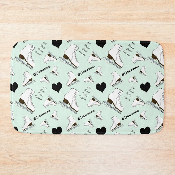 Item preview, Eat, Sleep, Skate, Skates and Hearts Repeat- 2025 Pastel Collection designed and sold by PD-Skating.