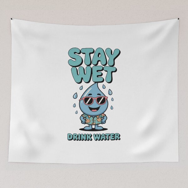 Item preview, Stay Wet Drop of Water designed and sold by MonkiFlipp.