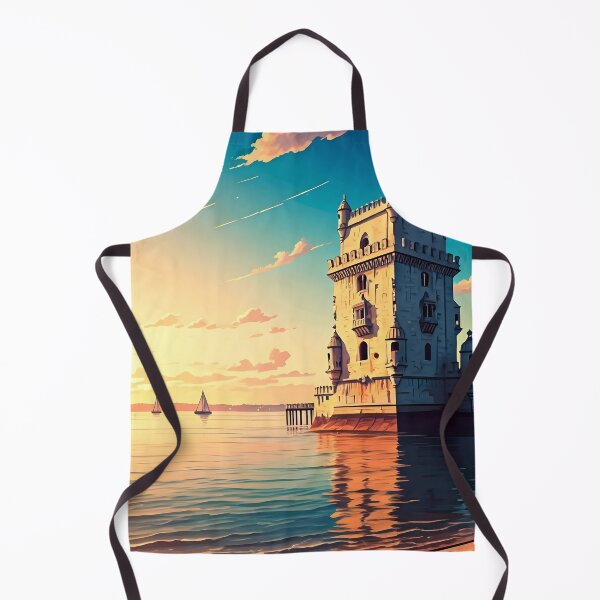 Item preview, Belém Tower at Sunset: Golden Hues Over Lisbon designed and sold by LSVart.