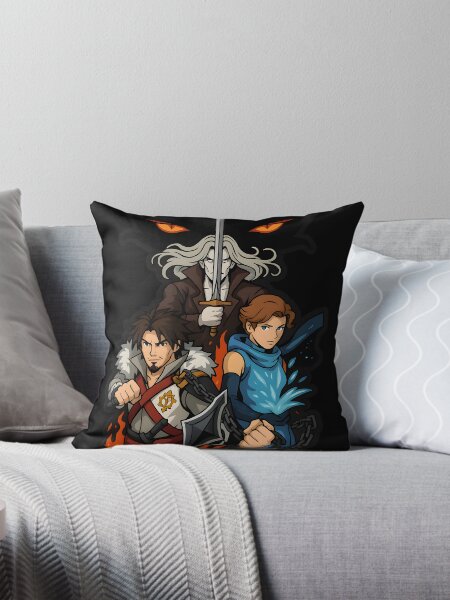 Item preview, Castlevania Netflix Fanart Sticker – Trevor, Sypha & Alucard | High-Quality Vector Design designed and sold by WAUZ.