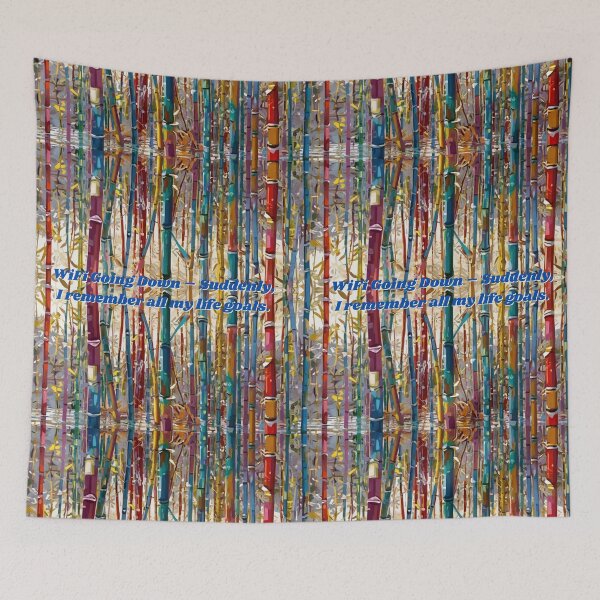 Item preview, Wi-Fi Going Down – Suddenly, I remember all my life goals. designed and sold by Kwi-Precious.