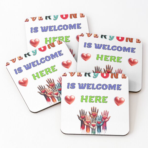 Item preview, everyone is welcome here designed and sold by BleesTees.