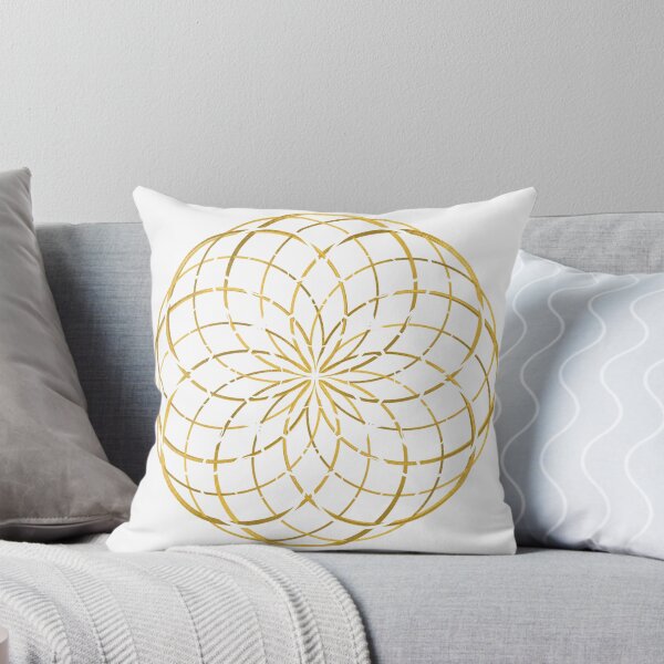 Item preview, Lotus of Life with White Reuche Octahedron overlay designed and sold by Pristine Origin Arts.