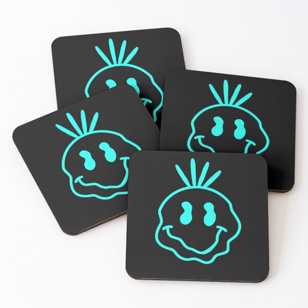 Item preview, Punk smiley face designed and sold by whatthefoxsays.