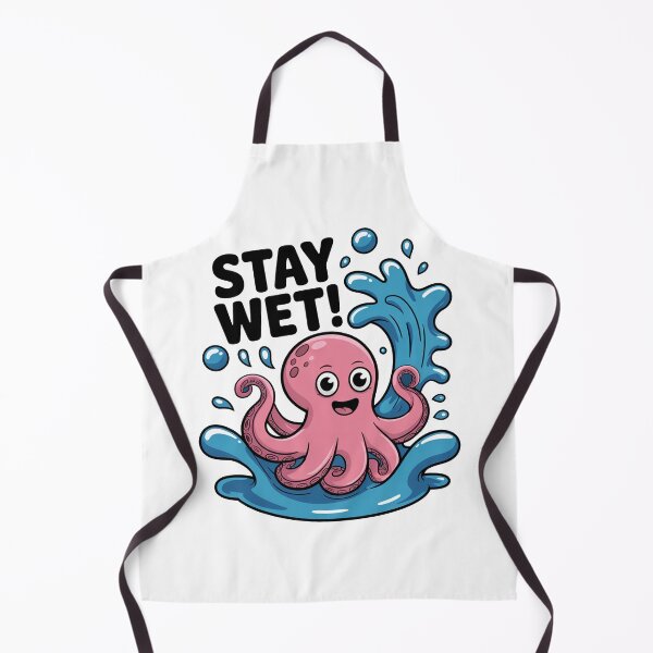 Item preview, Stay Wet Octopus designed and sold by MonkiFlipp.