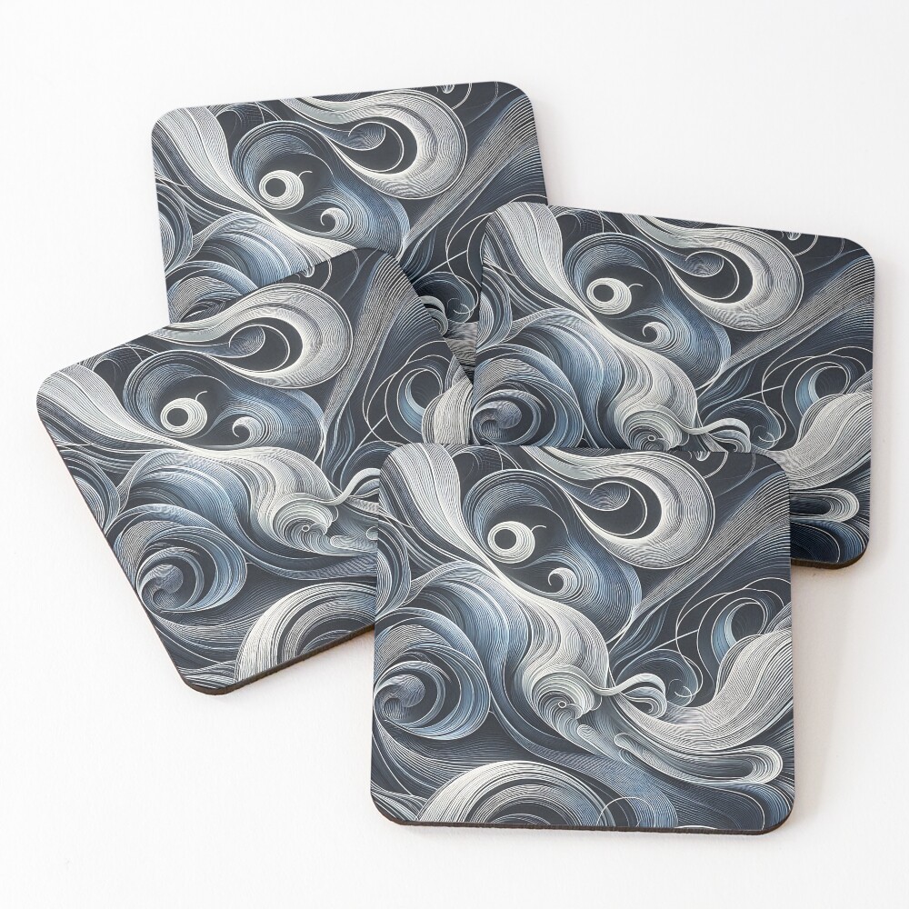 Item preview, Coasters (Set of 4) designed and sold by Intriguing-Shop.