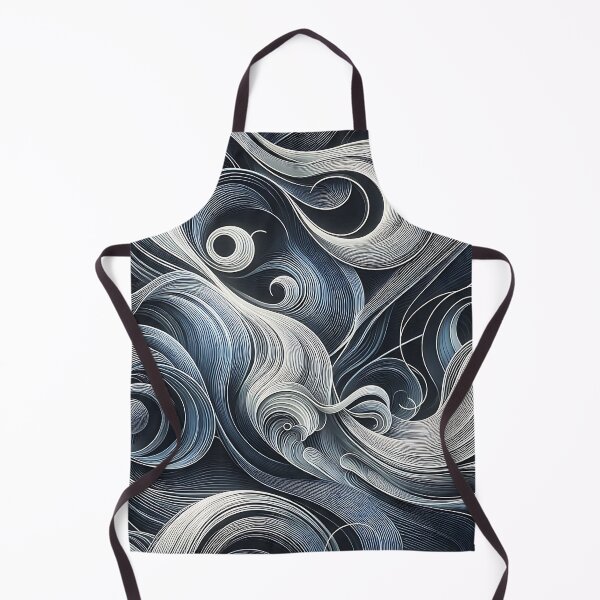 Item preview, Abstract Blue Ribbons designed and sold by Intriguing Designs.