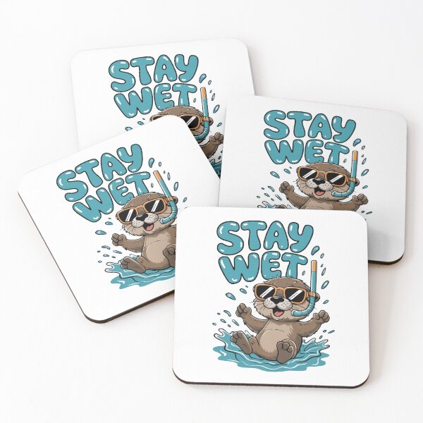 Item preview, Stay Wet Otter designed and sold by MonkiFlipp.