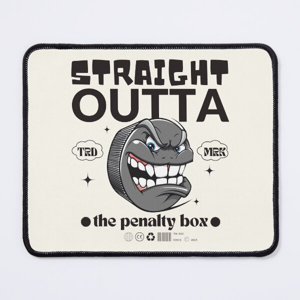 Item preview, Straight outta the penalty box designed and sold by Peerless-Prime.
