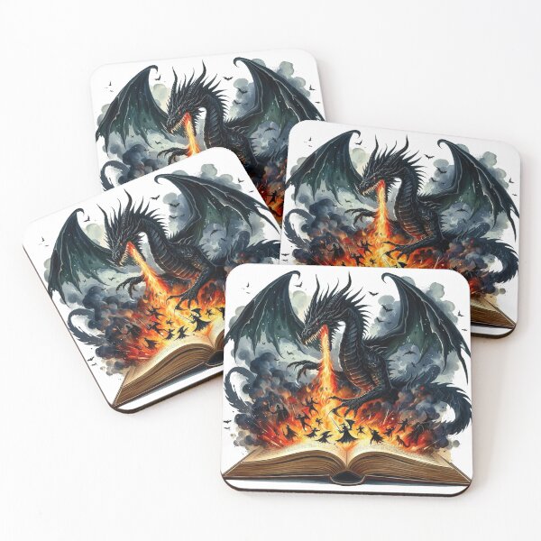 Item preview, Fantasy Book, Fire Dragon Fantasy Book designed and sold by yunamaliskova.