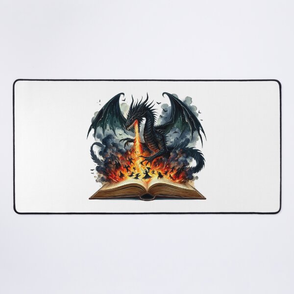 Item preview, Fantasy Book, Fire Dragon Fantasy Book designed and sold by yunamaliskova.