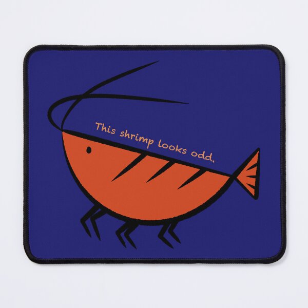 Item preview, This shrimp looks odd. designed and sold by ShrimpDrawing.