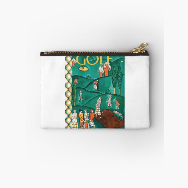 Item preview, Art Deco Golf Magazine Retro Green designed and sold by MidCenturyStore.
