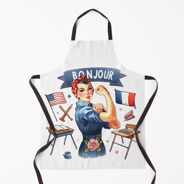 Item preview, Bonjour French Teacher designed and sold by yunamaliskova.
