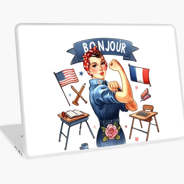 Item preview, Bonjour French Teacher designed and sold by yunamaliskova.