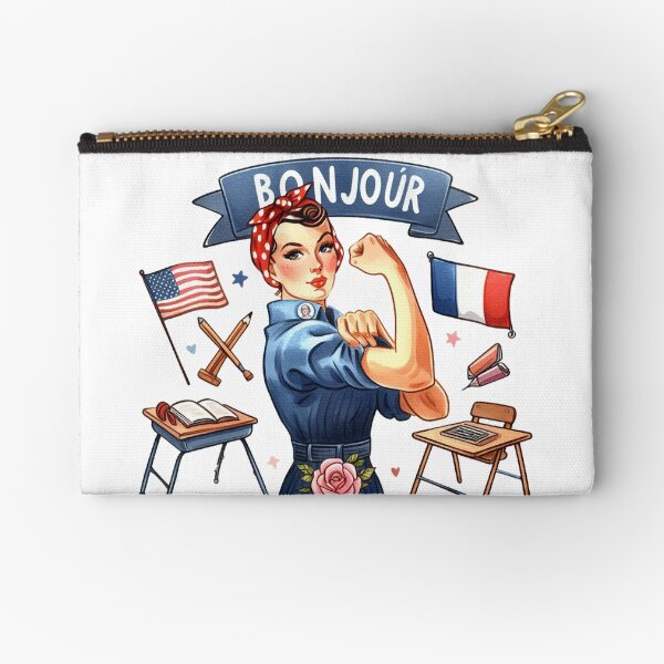 Item preview, Bonjour French Teacher designed and sold by yunamaliskova.