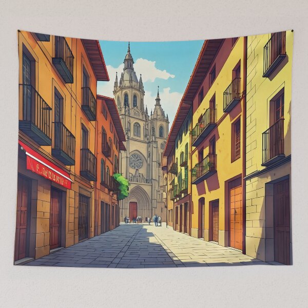 Item preview, Casco Viejo, Bilbao: Charming Historic Streets designed and sold by LSVart.