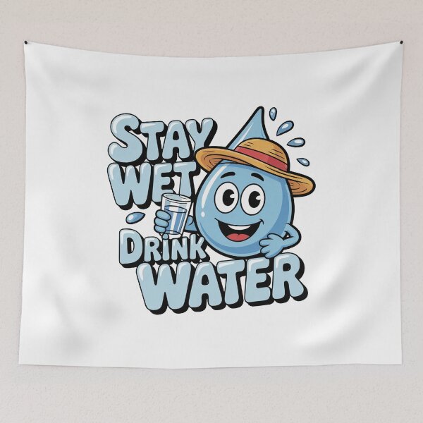Item preview, Stay Wet Drop of Water designed and sold by MonkiFlipp.