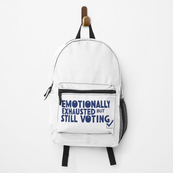 Item preview, Emotionally Exhausted but Still Voting – Gutsy Activism designed and sold by StormArte.