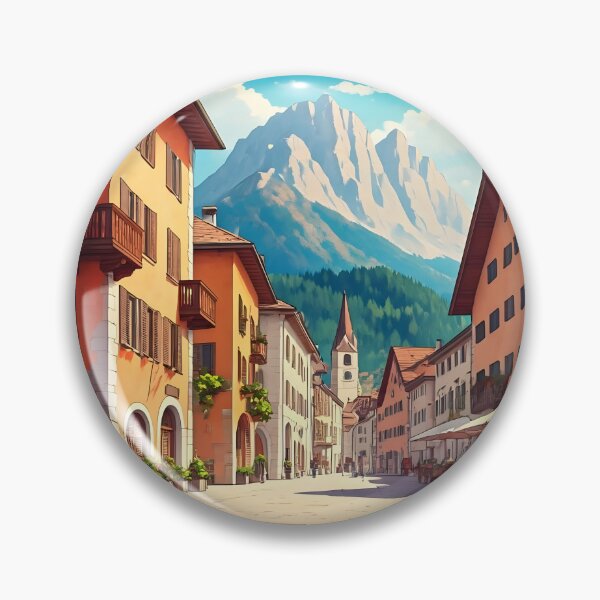 Item preview, Bolzano Old Town: Medieval Charm Amid Alpine Splendor designed and sold by LSVart.