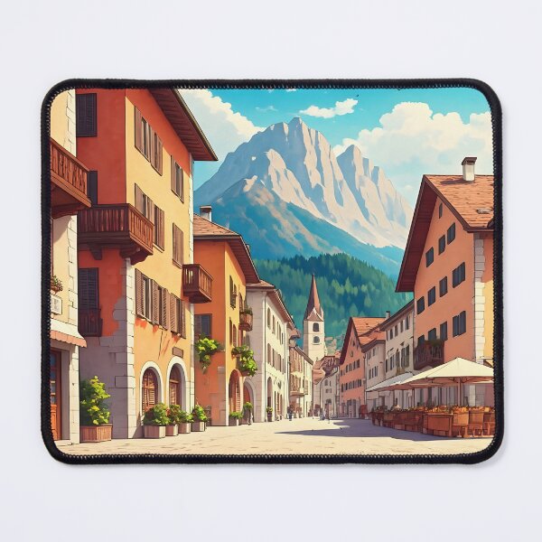 Item preview, Bolzano Old Town: Medieval Charm Amid Alpine Splendor designed and sold by LSVart.