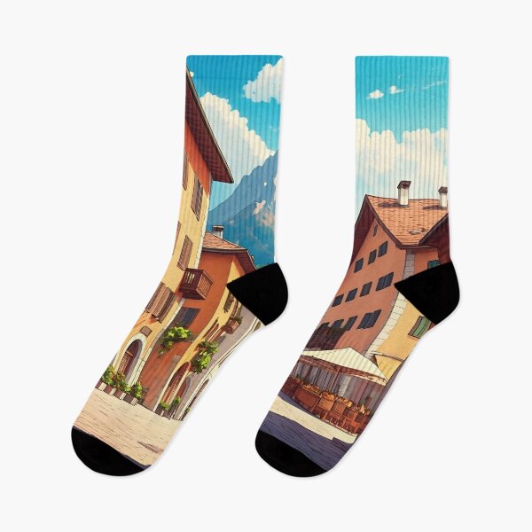Item preview, Bolzano Old Town: Medieval Charm Amid Alpine Splendor designed and sold by LSVart.