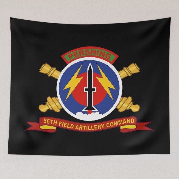 Item preview, Army - 56th Field Artillery Command - SSI w Br - Ribbon designed and sold by Military Insignia Products.