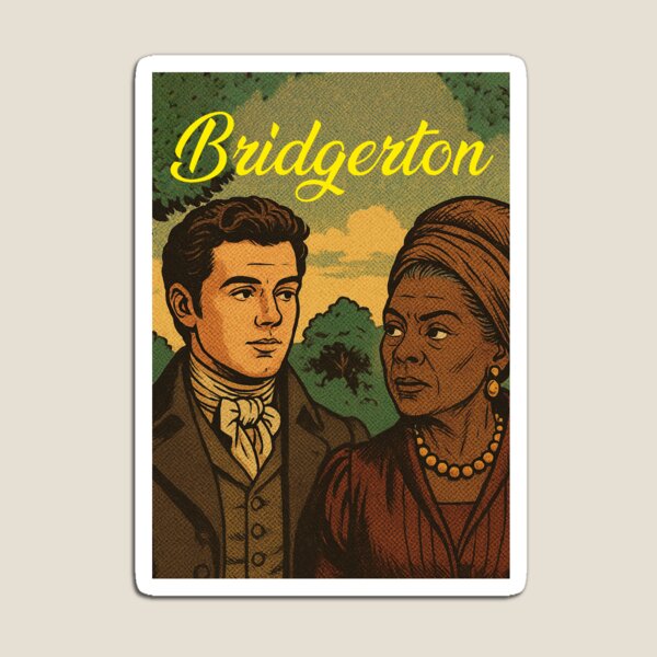 Aperçu de l'œuvre Bridgerton, Colin Bridgerton, Lady Agatha Danbury créée et vendue par Mauswohn.