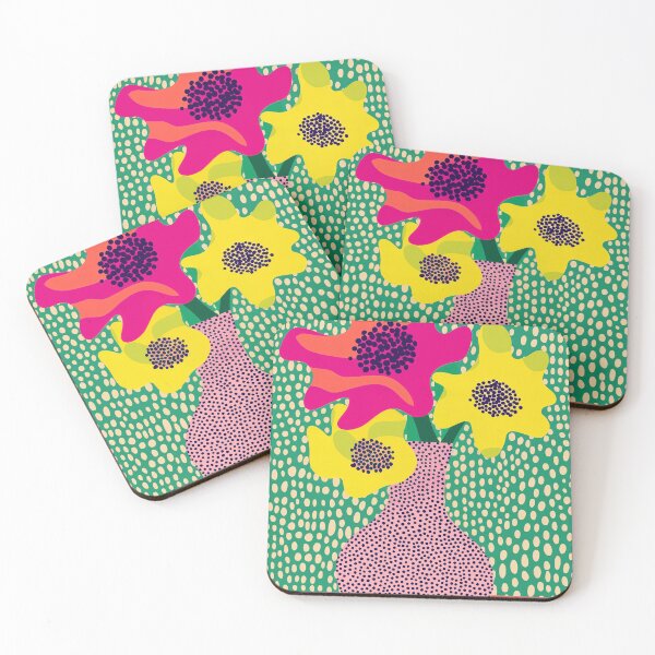 Item preview, 1881 Dot Dot Flower designed and sold by nikoart001.