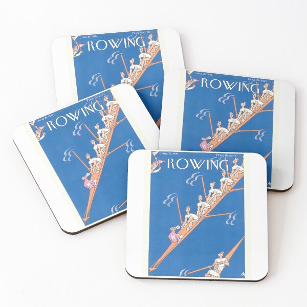 Item preview, Rowing Magazine Cover Mid Century Sport designed and sold by MidCenturyStore.