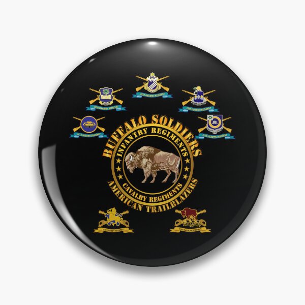 Item preview, Army - Buffalo Soldiers - Infantry - Cavalry Regiments - All DUIs X 300 designed and sold by Military Insignia Products.