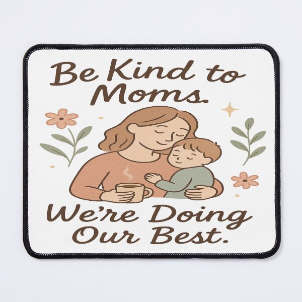 Item preview, Be Kind to Moms – Funny Quotes for Mother’s Day & Birthday designed and sold by Rajasekar.