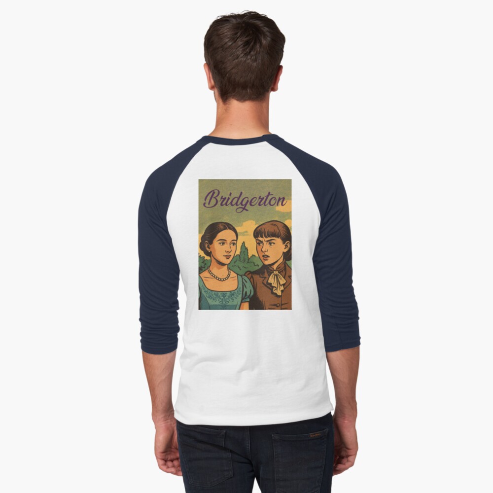 Aperçu de l'œuvre T-shirt baseball manches ¾ créée et vendue par Mauswohn.