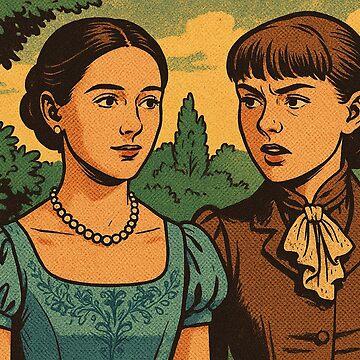Aperçu de l'œuvre Bridgerton, Francesca Bridgerton et Éloïse Bridgerton, série Netflix de Mauswohn