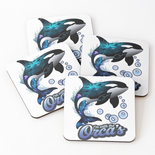 Item preview, I'm with the orca's - The spirit of orca - My orca - Orca rocks - Funky orca - Orca its my passion - Orca is your friend designed and sold by JansenGS.