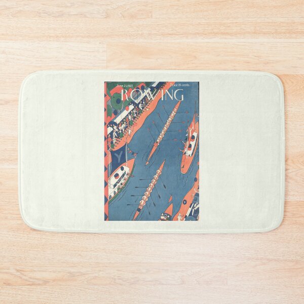 Item preview, Rowing Competition Magazine Cover Mid Century Sport designed and sold by MidCenturyStore.