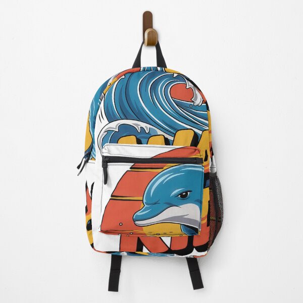 Item preview, Wave Rider – Epic Dolphin Surf Design for Summer Lovers or Ocean Vibes designed and sold by EpicMediaShop.