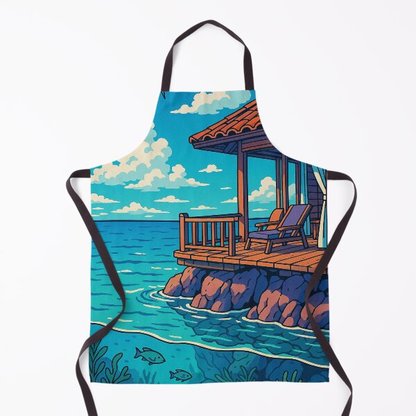 Item preview, Ocean Bungalow Chill | Lofi Coastal  designed and sold by DreamCraze.