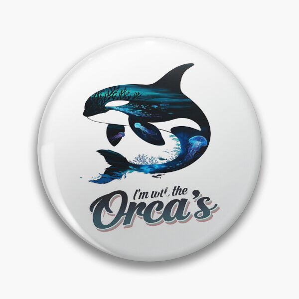 Item preview, I'm with the orca's - People like orca - The future of orca - The king of orca - I love orca - Me and my orca - The orca spirit designed and sold by JansenGS.