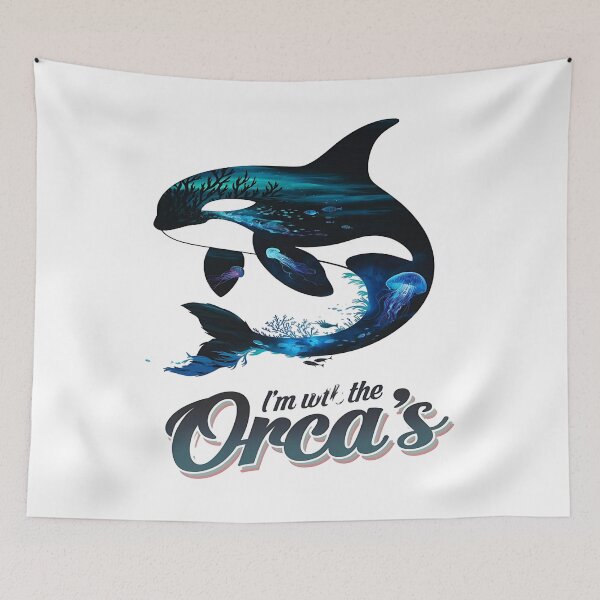 Item preview, I'm with the orca's - People like orca - The future of orca - The king of orca - I love orca - Me and my orca - The orca spirit designed and sold by JansenGS.
