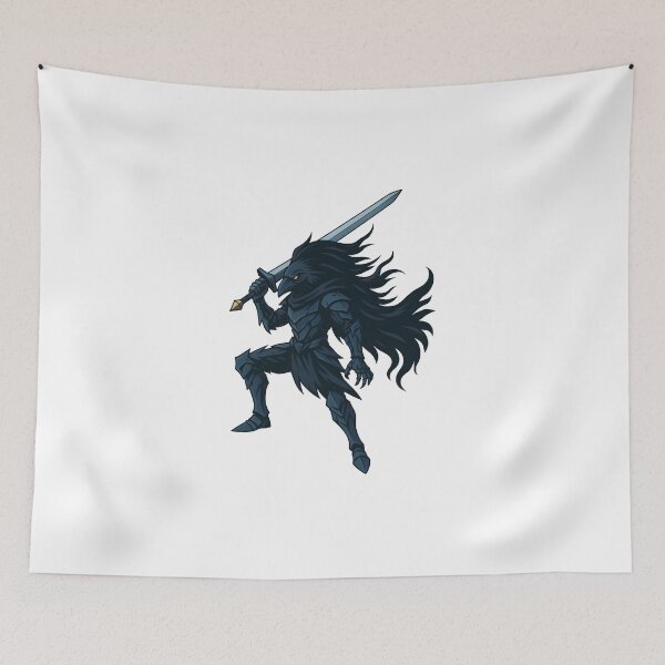 Item preview, Striga Castlevania Netflix Fanart – Vampire General Vector Sticker | Gothic Anime Aesthetic designed and sold by WAUZ.