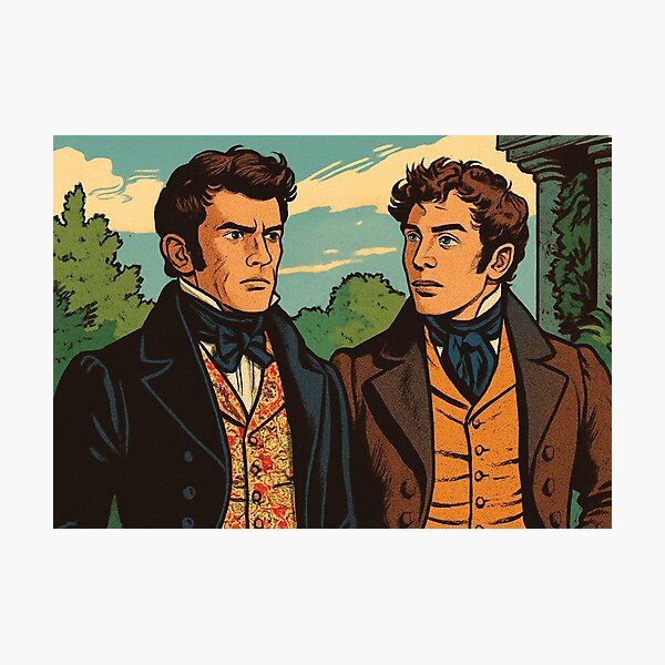 Item preview, Bridgerton, Lord Anthony Bridgerton, Benedict Bridgerton designed and sold by Mauswohn.