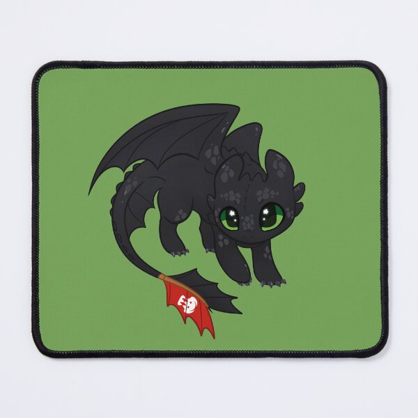 Item preview, Copy of Toothless HTTYD Chibi Black Dragon Sticker  designed and sold by MysticLaceArt.