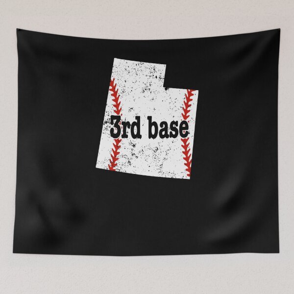 Aperçu de l'œuvre Chemise de baseball 3rd Base Chemise Utah créée et vendue par shoppzee.