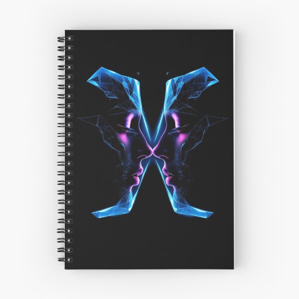 Item preview, “Split Code Twins – Gemini//v23 designed and sold by GL1TCH-WEAR.