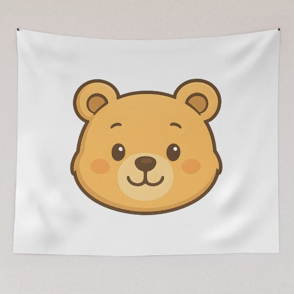 Item preview, Cute smiling little bear face. designed and sold by CHAMP639.